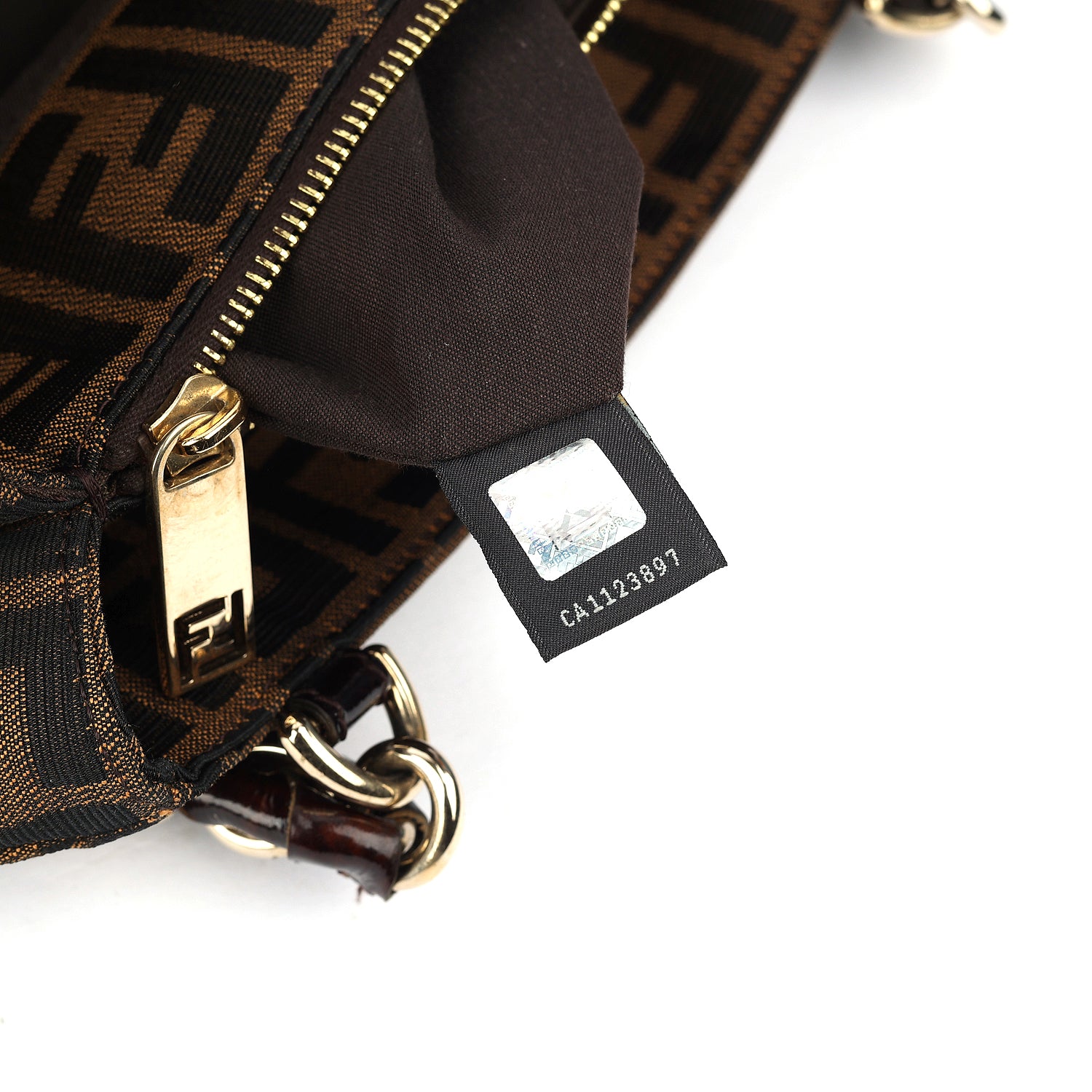 Tobacco Zucca Canvas Mia Shoulder Bag