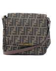 Fendi Tobacco Zucca Crossbody Bag