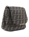 Fendi Tobacco Zucca Crossbody Bag