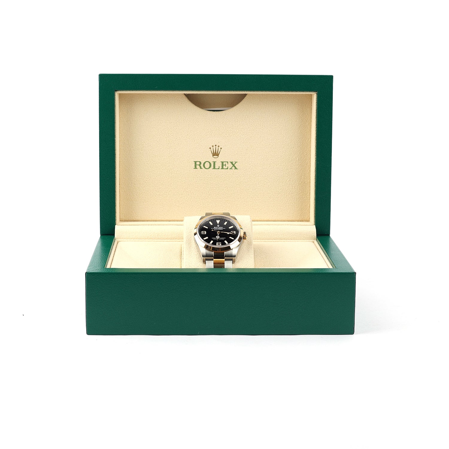 Rolex Oyster Perpetual Steel And Yellow Gold