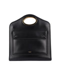 Burberry Topstitched Medium leather pocket bag