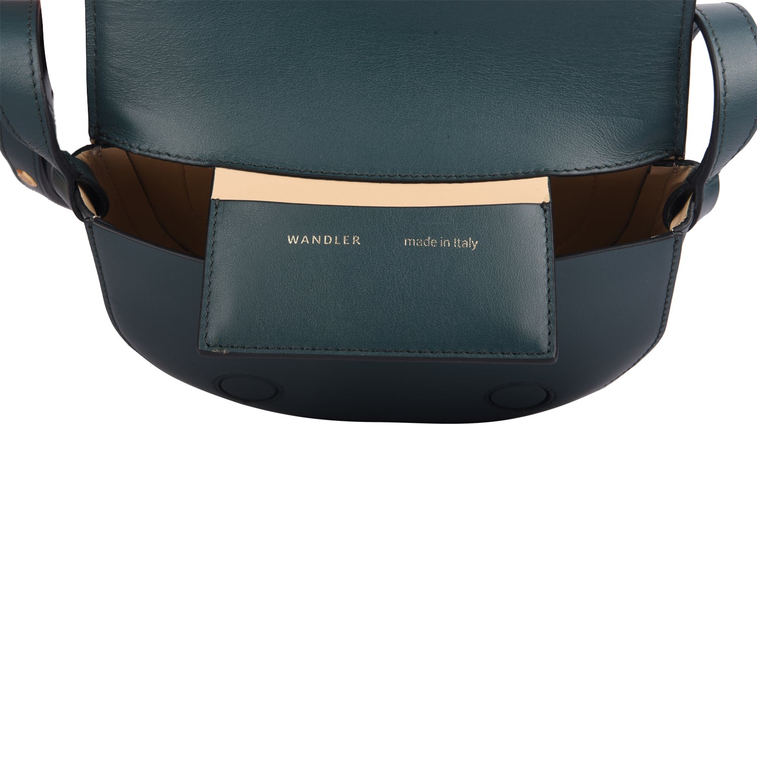Teal Nana Bag Calf Leather