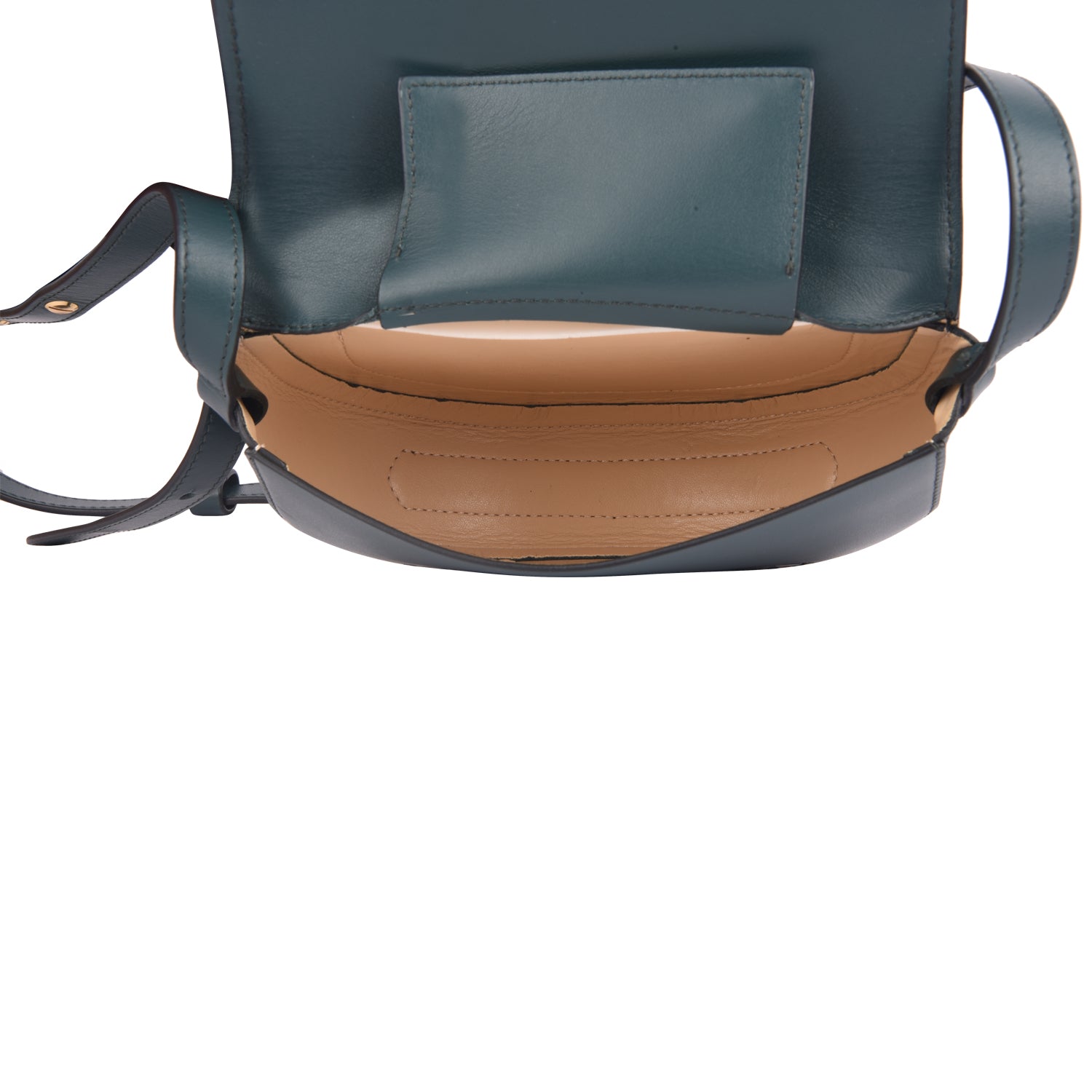 Teal Nana Bag Calf Leather