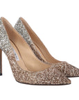 Glitter Degrade Pointed Pumps-38.5
