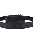 Louis Vuitton Damier Graphite Canvas Initials Belt
