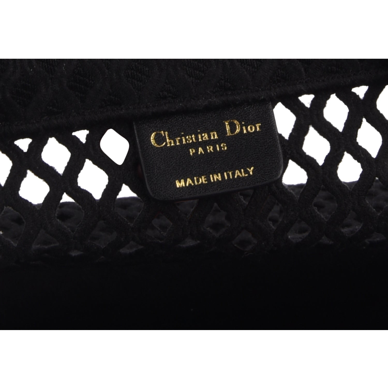Mesh Embroidered Book Tote Bag