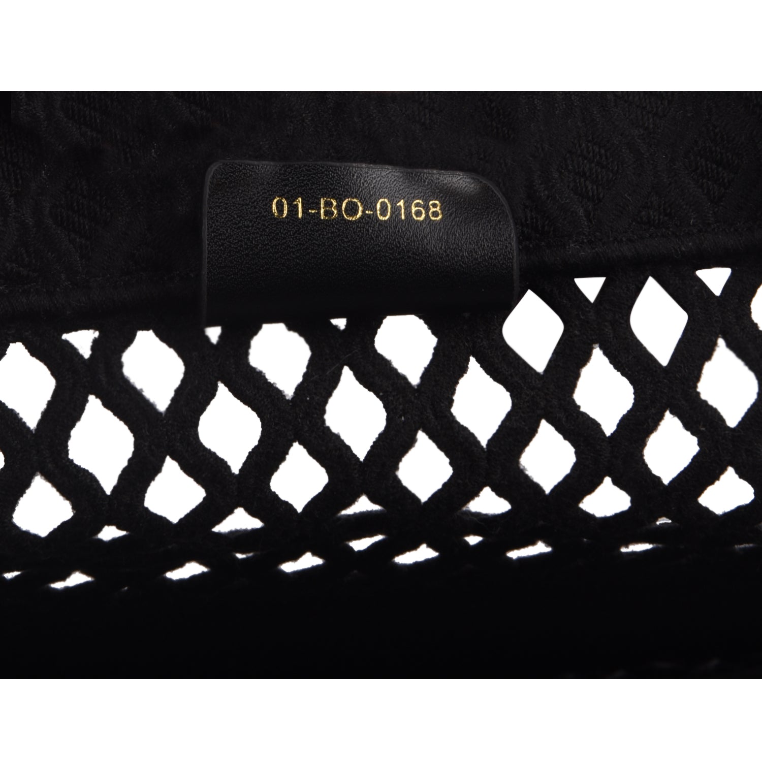 Mesh Embroidered Book Tote Bag