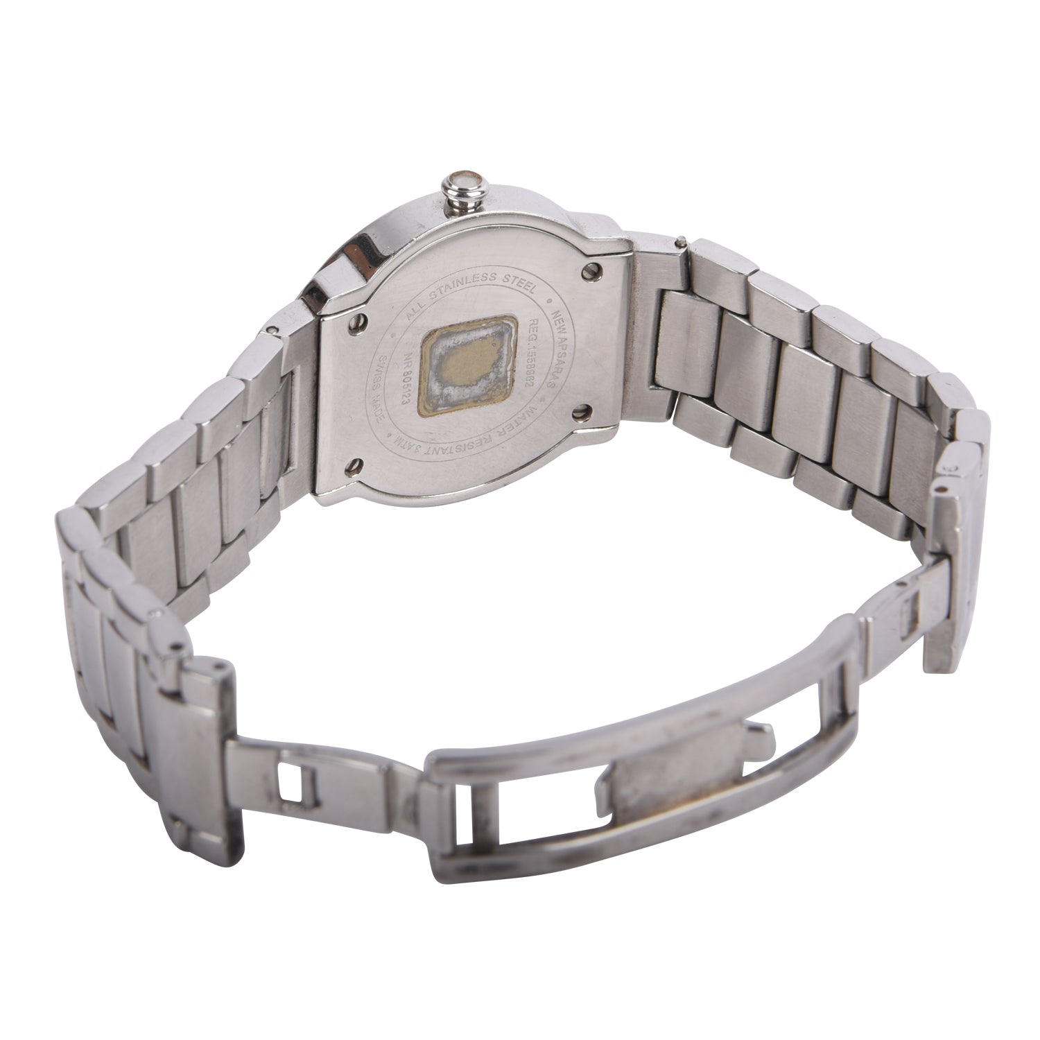 Givenchy Silver Apsaras Round Women's Wrist watch