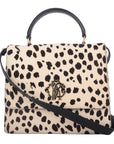 Roberto Cavalli Calf-Hair Shoulder Bag