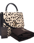 Roberto Cavalli Calf-Hair Shoulder Bag
