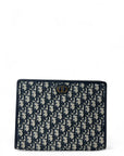Dior 30 Montaigne Dea Pouch in blue Dior Oblique jacquard