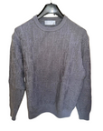 Dior Men Dior Oblique Grey Cotton-Blend Jacquard Sweater S