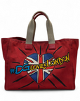 Dolce & Gabbana Red Tote Bag