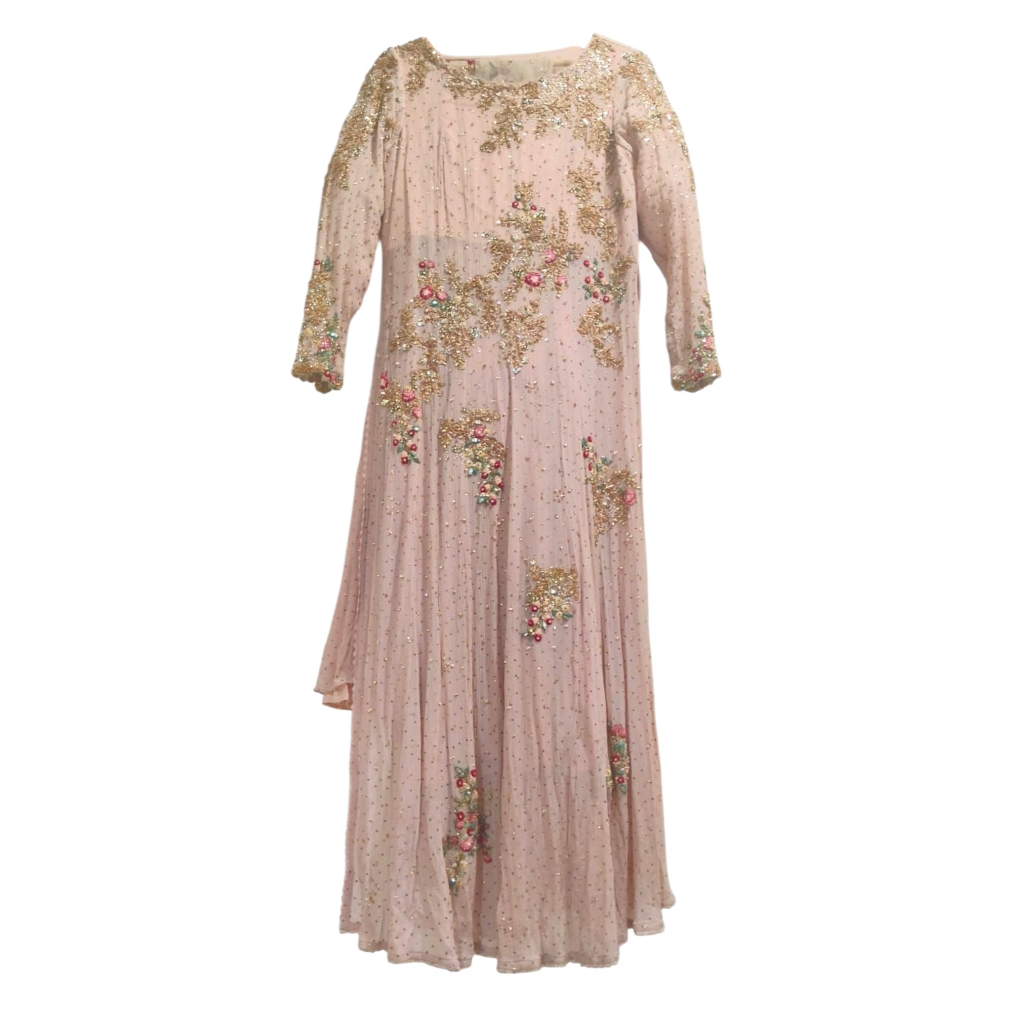 Dolly J Pink Tulle Sharara Set
