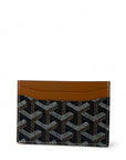 Goyard Saint Sulpice Card Wallet Black & Tan