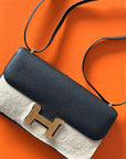 Hermes Constance Elan Black Epsom GHW