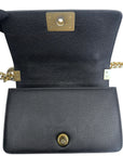 Chanel Boy Bag Small Chevron Black