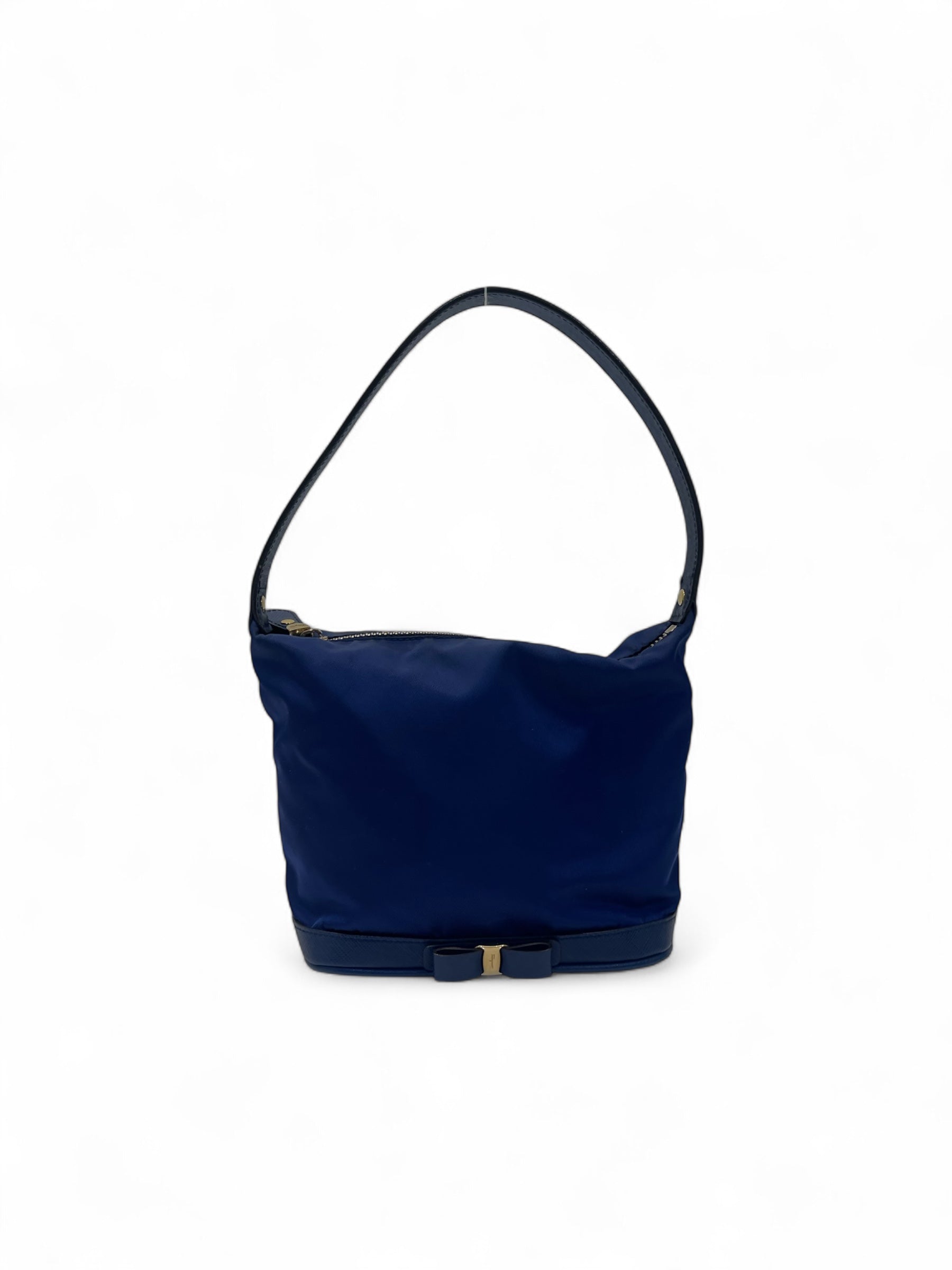 Salvatore Ferragamo Navy Blue Crossbody Bag