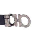 Salvatore Ferragamo Black Leather Belt