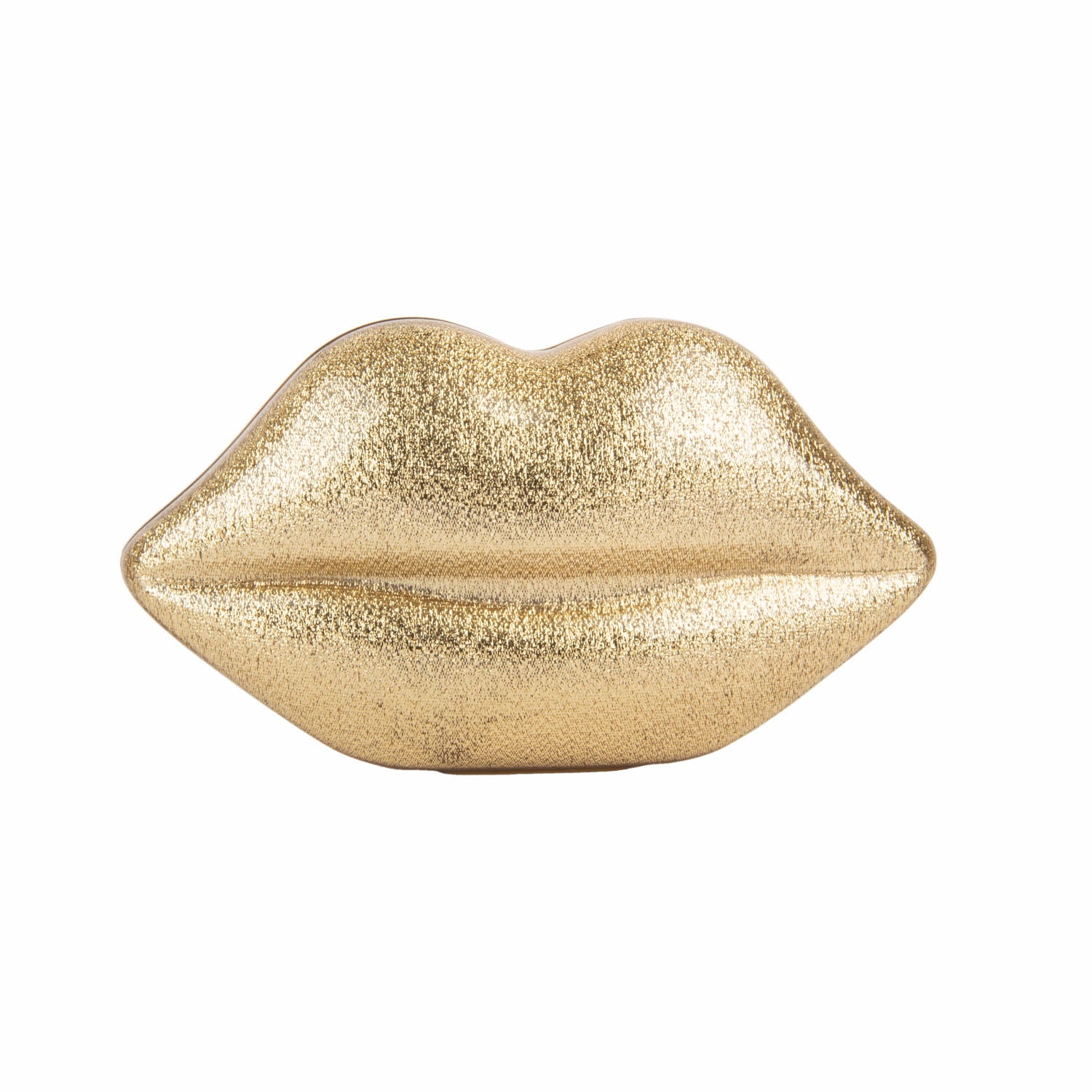 Lulu Guinness Acrylic Golden Clutch