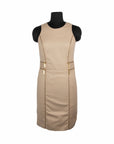 Michael Kors Beige Golden Zipper Dress