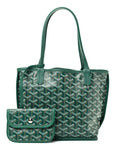 Goyard Mini Anjou Green Reversible Bag
