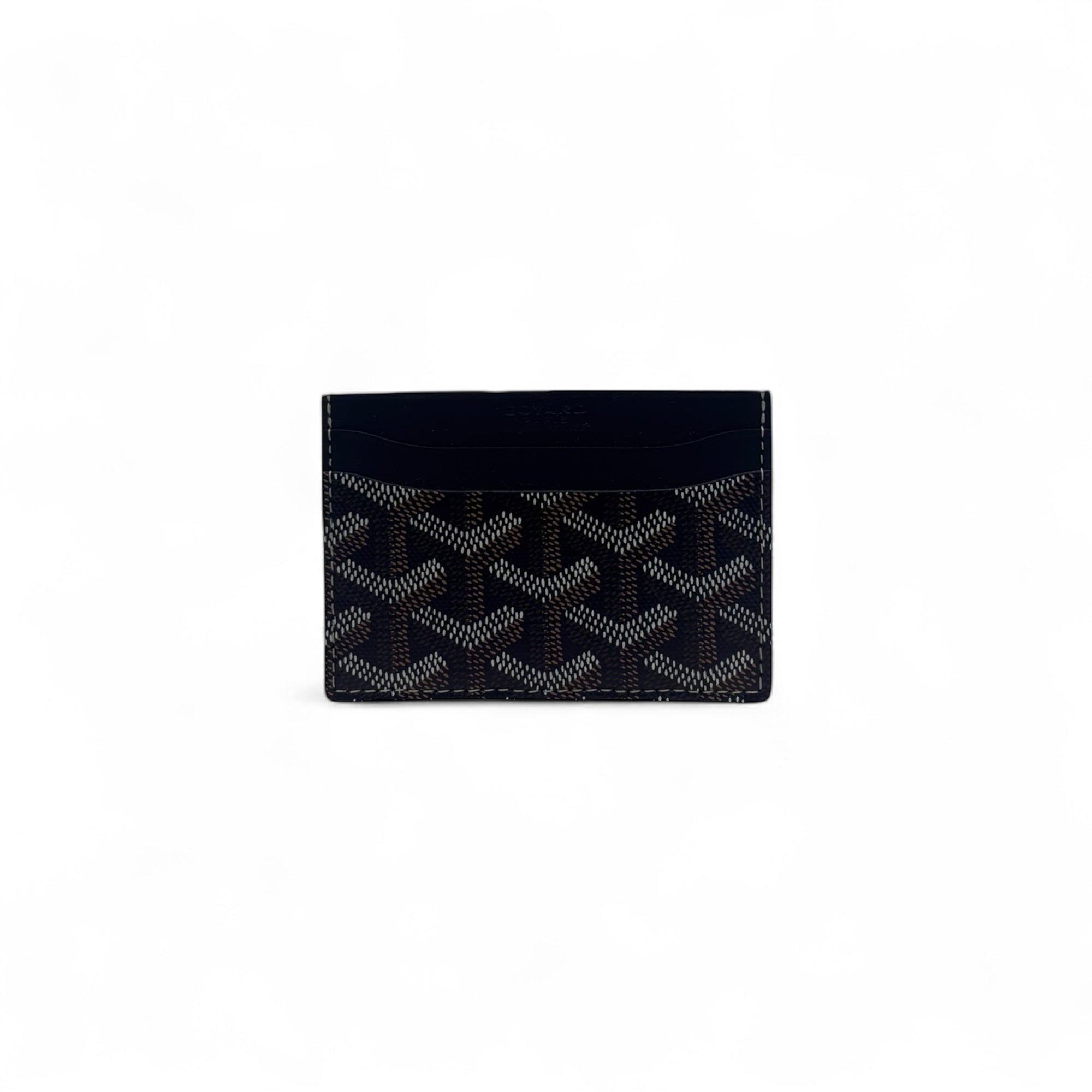Goyard Saint Sulpice Card Wallet Black