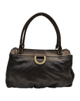Gucci Brown Guccissima D Ring Leather Tote Bag