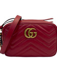 Gucci GG Marmont Shoulder Bag Matelasse Leather