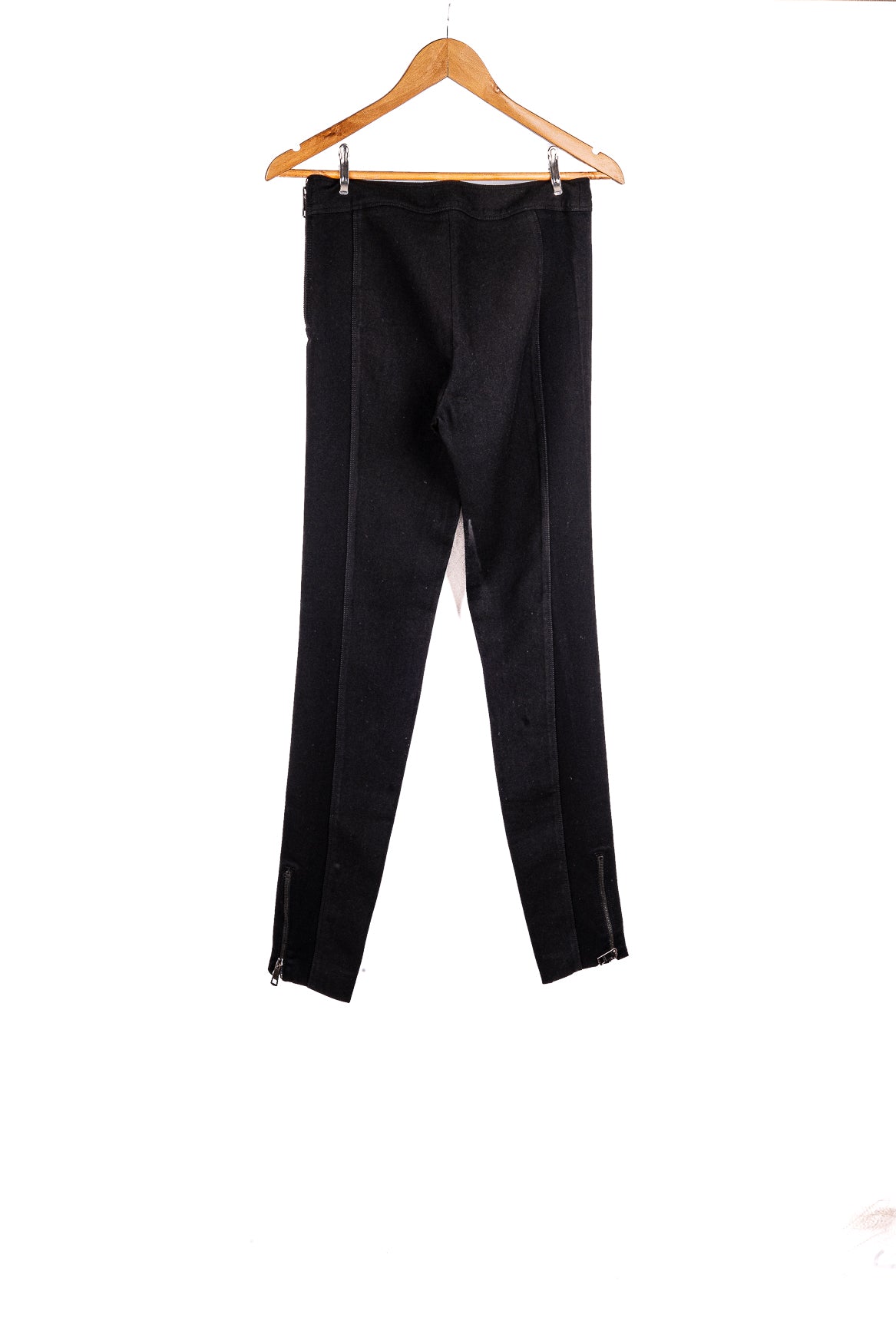 Black High-Waisted Trouser Pants