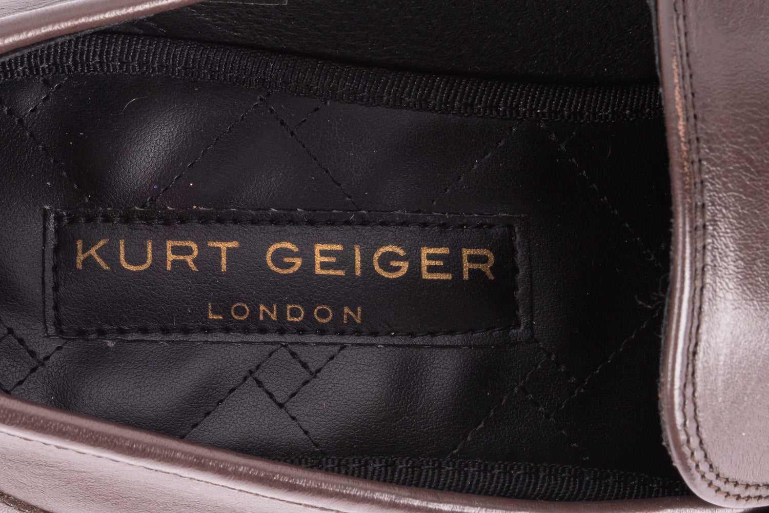 London Eagle Head Embellished Loafers