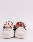 Gucci White Leather 'Blind In Love' Ace Low-Top Sneaker-41
