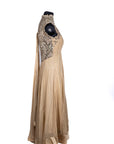 Golden Dress with Pants