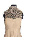 Golden Dress with Pants