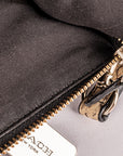 Coach Black & Cream Satchel Bag