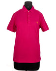 Pink Polo Neck T-Shirt
