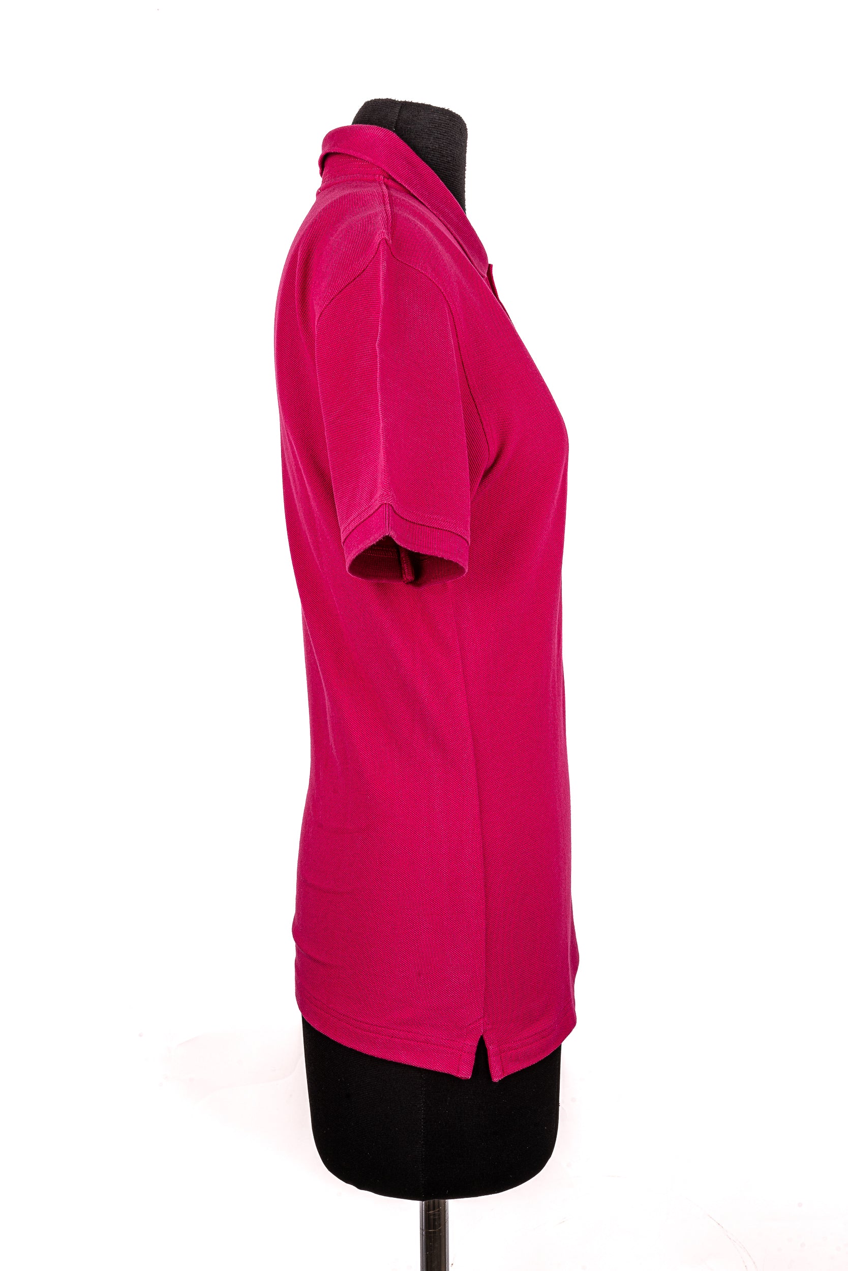 Pink Polo Neck T-Shirt