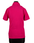 Pink Polo Neck T-Shirt