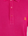 Pink Polo Neck T-Shirt