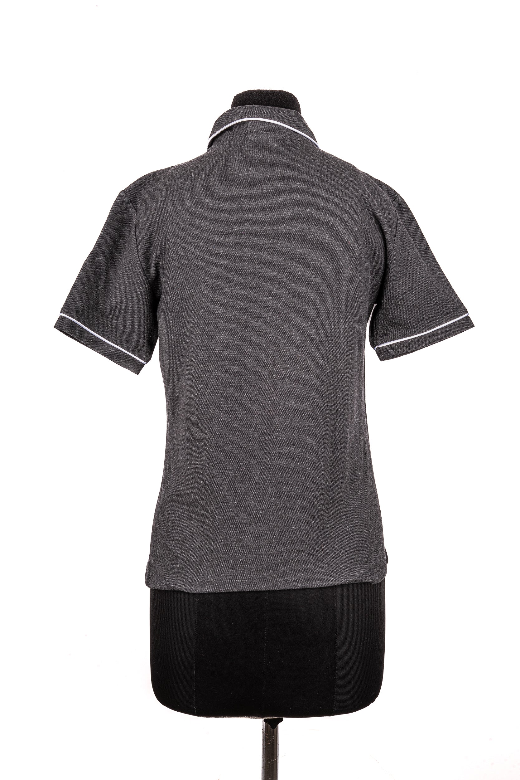 Black Polo Neck T-Shirt