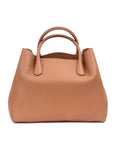Supple Grained Calfskin Medium Open Bar Tote