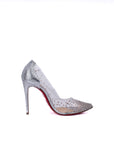 Christian Louboutin Crinkled Leather Degrastrass Pumps
