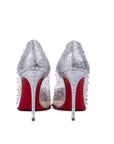 Christian Louboutin Crinkled Leather Degrastrass Pumps