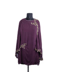 Embroidered Muslin Silk & Georgette Kurta With Pants