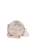 Gold Round Sequine Bag
