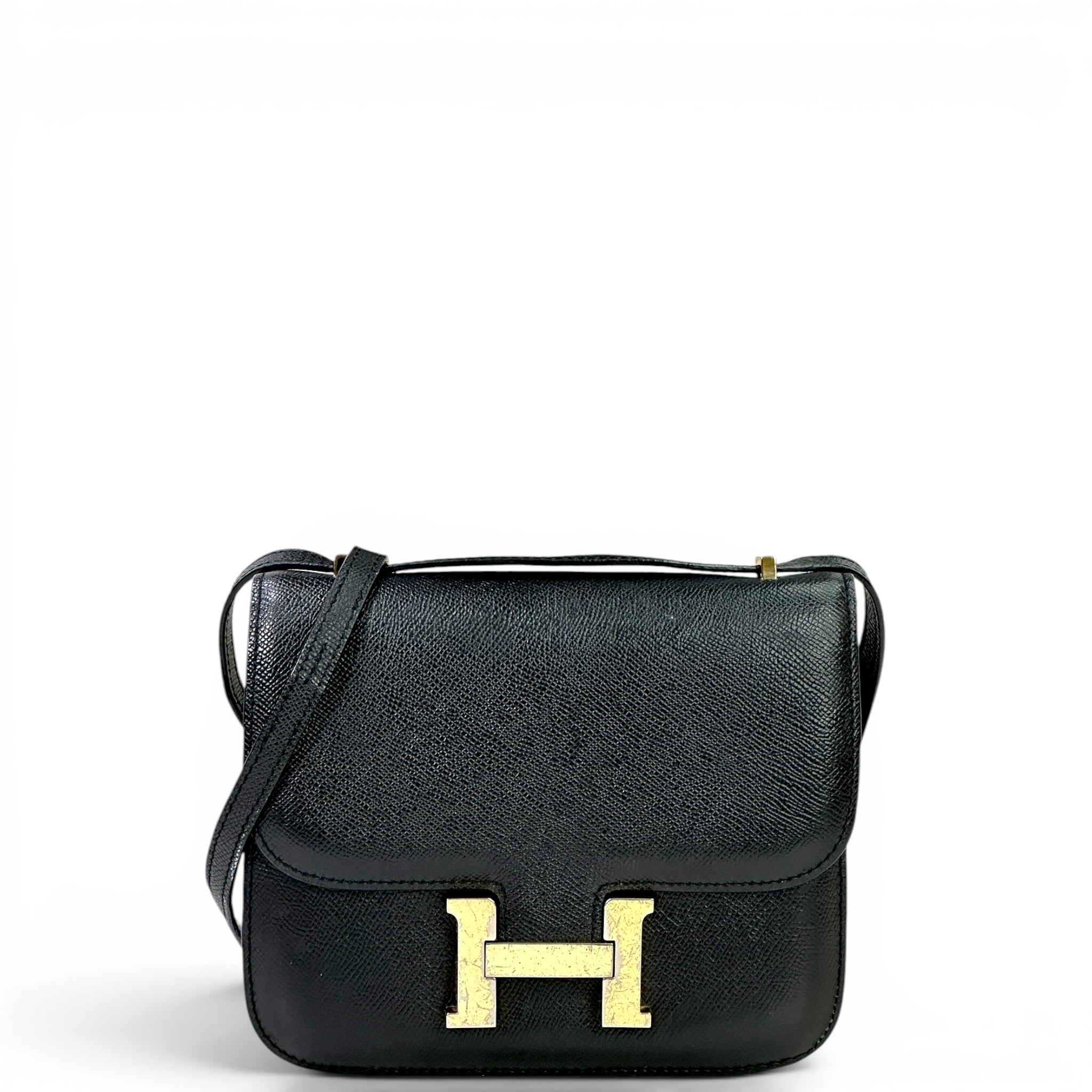 Hermès Constance 18 Black Epsom GHW