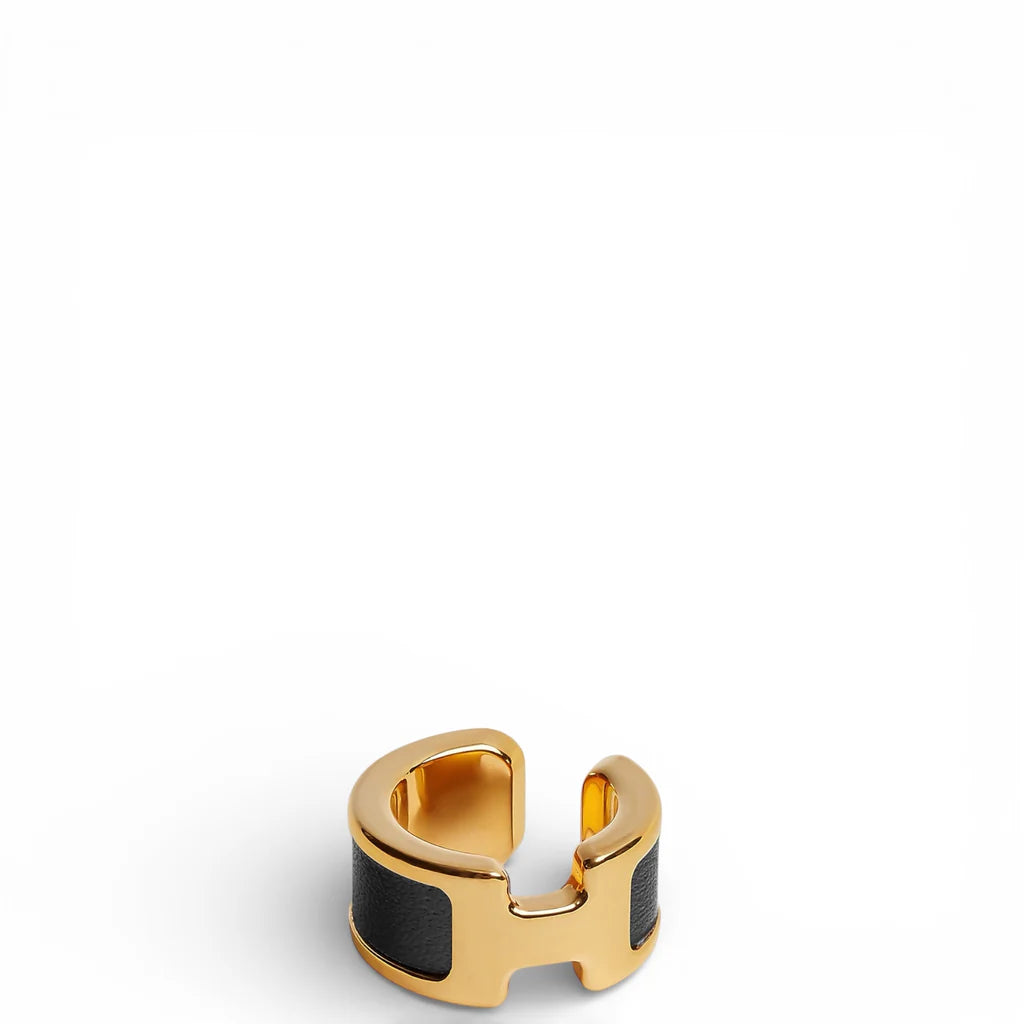 Hermès Olympe Ear Cuff Noir.