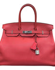 Hermes Birkin 35 Rose Jaipur Togo