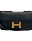 Hermes Constance Elan Black Epsom GHW