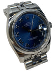 Blue Roman Datejust Steel Mens Watch